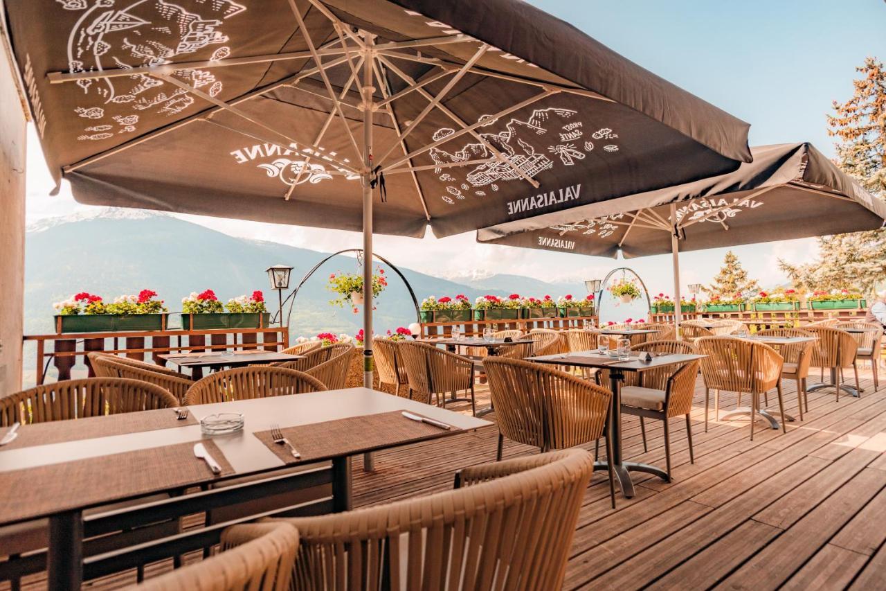 Relais Fleuri Hotel Chermignon-d'en Bas Kültér fotó