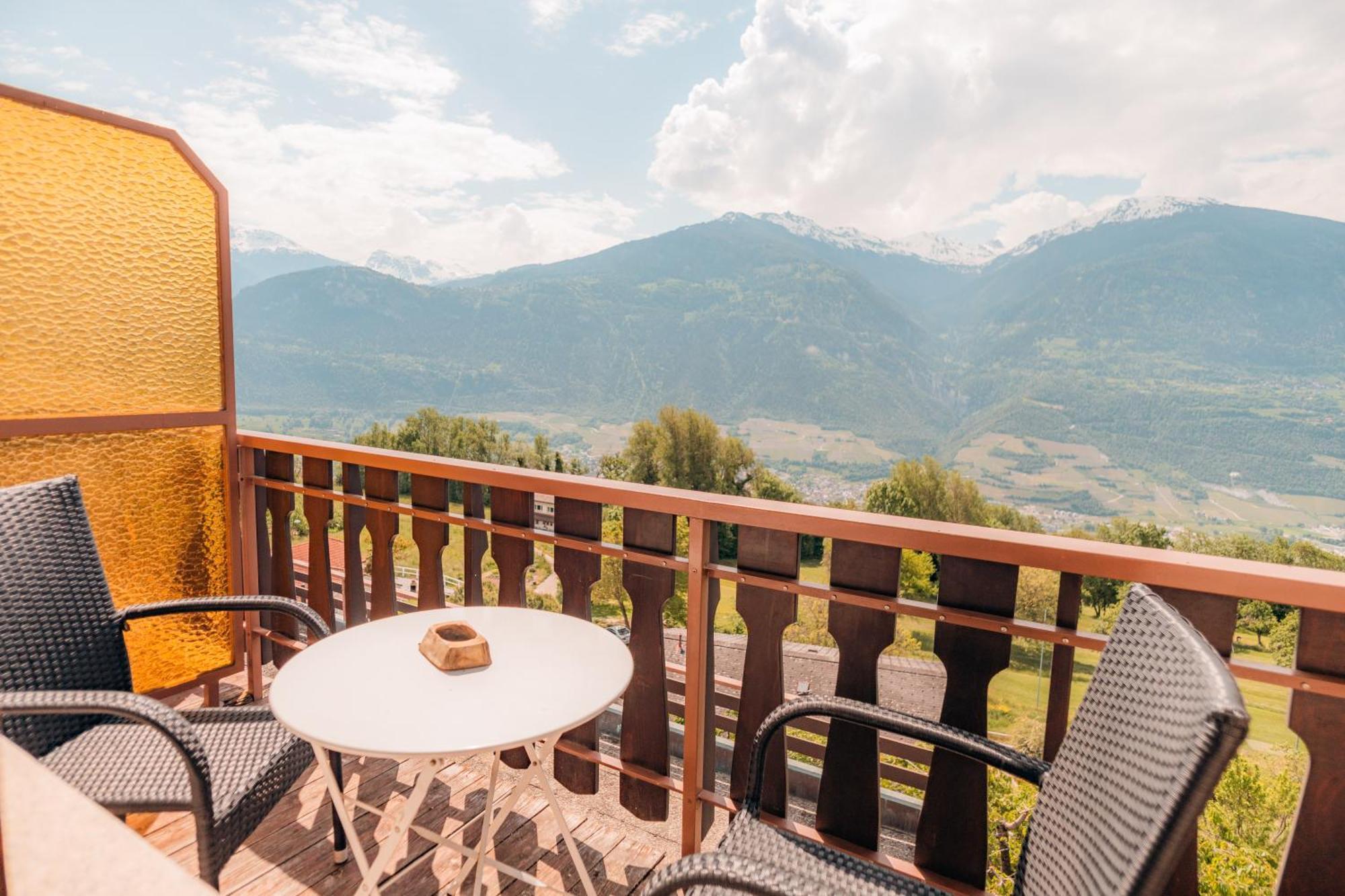 Relais Fleuri Hotel Chermignon-d'en Bas Kültér fotó