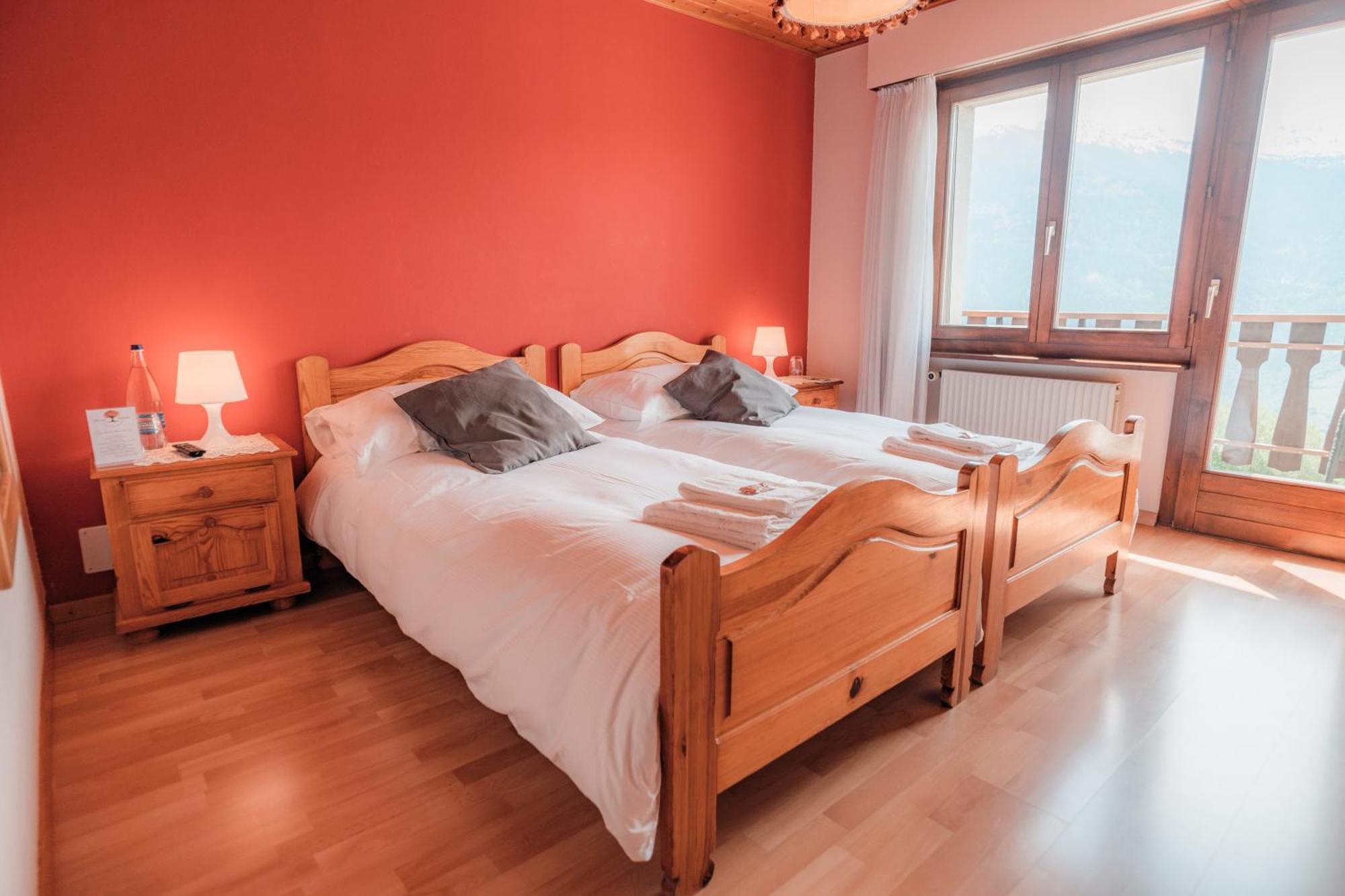 Relais Fleuri Hotel Chermignon-d'en Bas Kültér fotó